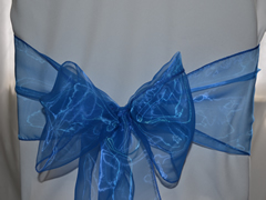 Organza Chair Sash